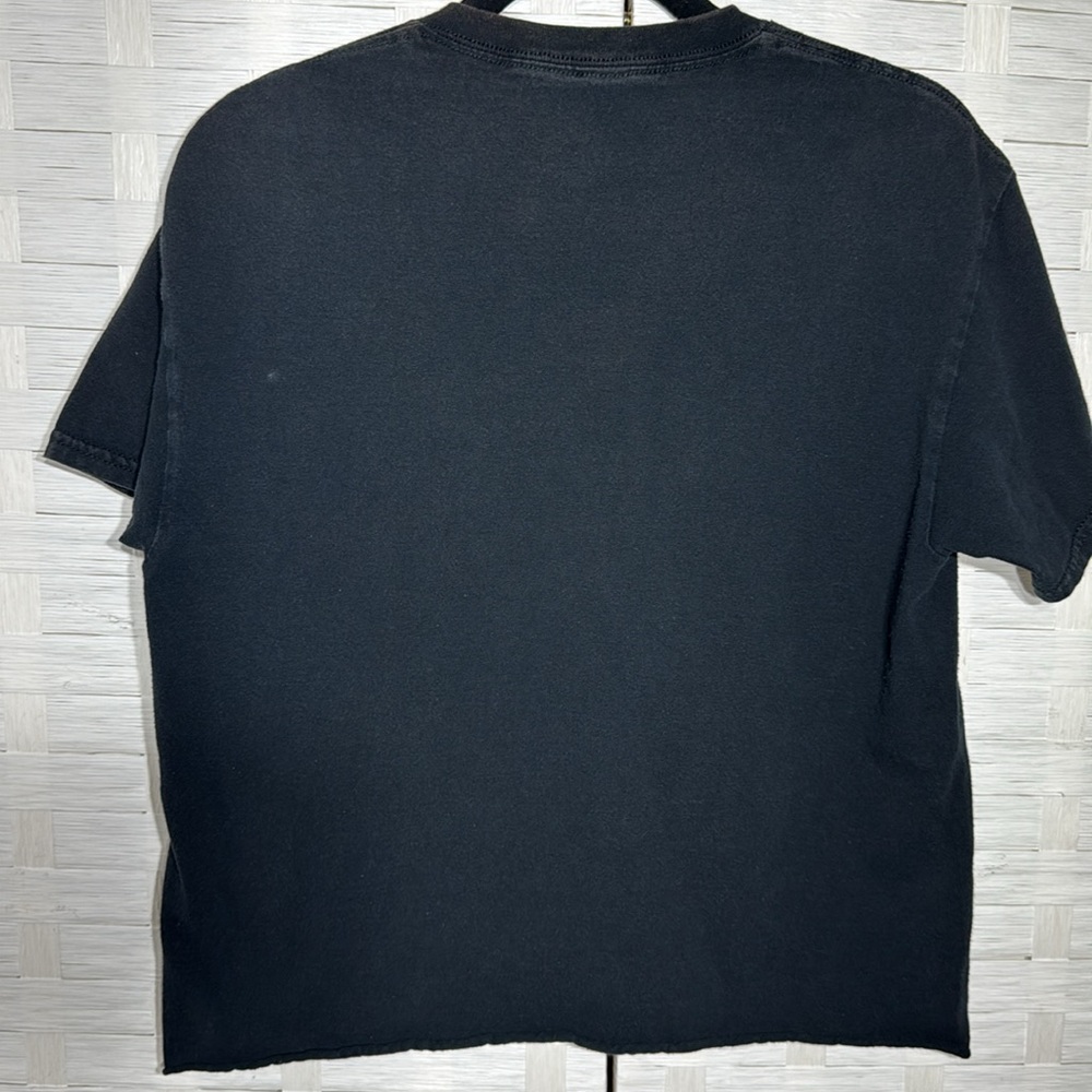 Grateful Dead Black T Shirt‎ with Skeleton Holding Roses Graphic Size Medium - Picture 4 of 8